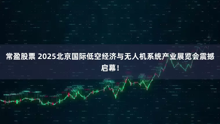 常盈股票 2025北京国际低空经济与无人机系统产业展览会震撼启幕！